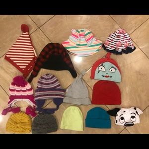 Baby Boy’s & Girl’s Hats....13pc Lot